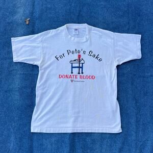 90s Fruit of the Loom The Blood Center graphic tee
